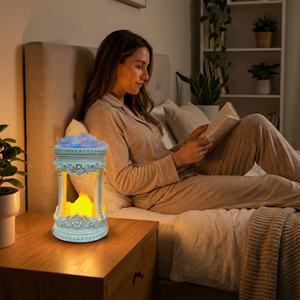 Diffuseur d'huiles essentielles LED écologique de style colonne romaine, lampe aromatique USB personnalisée - Direct usine - Product Image 5