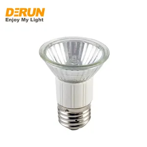 Alto brillo regulable Spot PAR Light E11 E14 E27 Base 230V 120V 35W 50W 75W halógeno JDR bombilla halógena con CE RoHS,