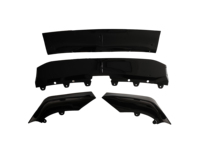 Kit de conversion accessoires de voiture Style AC brillant noir lèvre avant lèvre de pare-chocs avant séparateur avant pour BMW X3 X4 G01 G02 2021 +