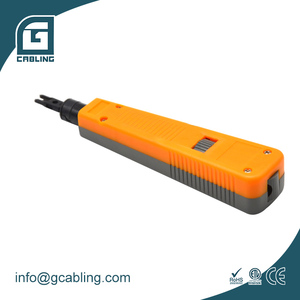 Set di strumenti di rete di cablaggio senza Tester di cavi BNC Lan e strumento di impatto RJ45 crimpatura e punzonatura per <span class=keywords><strong>Kit</strong></span> di punzonatura per Telecom - Product Image 4