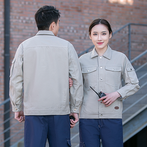 Poly-cotton Workshop Engineer <strong>Boiler</strong> Staff Mining Mechanics Engineer Welding Construction Work Clothes Worker Uniform Workwear - Product Image 2