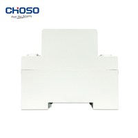 Protecteur de tension domestique CHOSO OUVR-1 63A AC230V bipolaire en plastique à montage sur rail DIN, réinitialisation automatique, 6kA