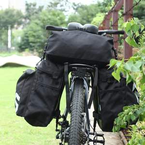 Upgrade Bike Bag Bike Pannier Rear Set for Bicycle Cargo <b>Rack</b> <b>Saddle</b> Bag Packing Laptop Pannier <b>Rack</b> Bicycle Bag - Product Image 4