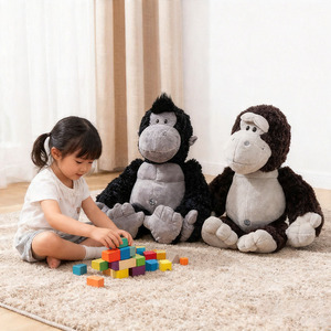 Peluche de Gorila Suave, Adorable Muñeco de Peluche de Simio, Decoración para el Hogar, Regalo para Propietarios de Marcas y Tiendas en Cadena - Product Image 5