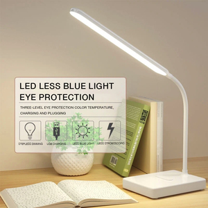 Wholesale Smart Home LED Reading Desk <b>Lamp</b> <b>Portable</b> USB Charging <b>Table</b> Light Touch Dimming Learn Eye - Product Image 5