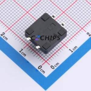 SMG-03T-H100A1 Tactile Switch SMD-4P,12x12mm Switch Single Pole Single Throw Round Button 2.5N 12mm - Product Image 2