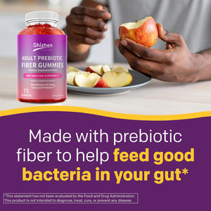 Gomitas de Fibra Prebiótica para Adultos de Marca Privada OEM, en Oferta, para Apoyar el Metabolismo y Ayudar a Alimentar las Bacterias del Intestino - Product Image 6