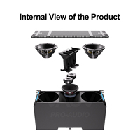Système de sonorisation Line Array à trois voies, double 12 pouces, passif, 1400W, 8 ohms, pour concerts et utilisation en extérieur sur scène