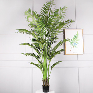 Qihao Artificial Phoenix Palm Plant 130Cm 170Cm 200Cm High Simulation Indoor Decorative Potted <b>Tree</b> For Home Wedding - Product Image 2