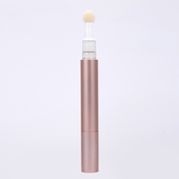 Stylo cosmétique vide en aluminium de 2 ml avec applicateur à pointe éponge pour nettoyant de bijoux, correcteur, rouge à lèvres, brillant à lèvres