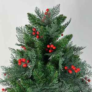 Hot Sale High Quantity PVC Mixed Series Red Fruit Encryption Simulation Site Decoration Artificial <b>Christmas</b> Tree - Product Image 4