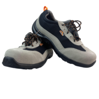 Chaussures de sécurité DELTAPLUS noires et grises en PU EVA, respirantes, anti-perforation, pour la construction industrielle, fabriquées en fibre de polyester