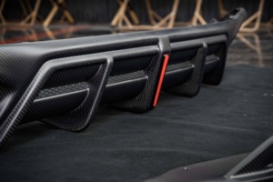 แผ่นกระจายแสงด้านหลังแบบ A-rtcarbon พร้อมไฟสำหรับรถ Audi <span class=keywords><strong>S4</strong></span> B9.5 <span class=keywords><strong>2020</strong></span> + // - Product Image 3
