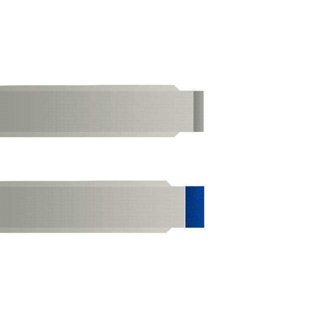 Custom OEM ODM 1.0mm FFC Cable FLEXIBLE Flat Laptop Ribbon 30pin LVDS Cable for Elctronicc