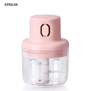 Household Electric Food Chopper Mini Rechargeable Food Mixer Kitchen Easy Use Small Meat Grinder In Stock