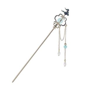 Élégante Pince à Cheveux de Style Chinois avec Pompon, Bâtonnet à Cheveux Traditionnel Motif Cerf, Accessoire de Coiffure, Bijou pour Femme, Épingle à Cheveux, Aiguille à Cheveux - Product Image 5