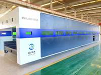 Machine de découpe laser à fibre Pengwo, contrôle CypCut, haute précision, refroidissement par eau, découpeuse CNC automatique, facile à utiliser, fabriquée en Chine