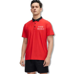 Chemise formelle pour homme en coton 100% tricoté de haute qualité, couleur unie, personnalisée. T-shirt confortable et tendance - Product Image 2