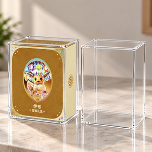 Estuche de exhibición magnético de acrílico personalizable para Mega Evolution Ascended Heroes Mega Feraligatr Ex Box, soporte impermeable y a prueba de polvo - Product Image 2