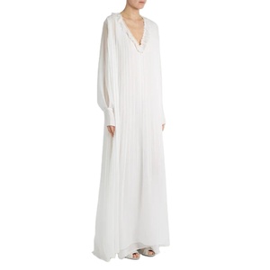 Déesse Fan Vêtements D'été Nouveau Style Français Lâche Européenne Plus La Taille Femmes Robe <span class=keywords><strong>Blanche</strong></span> - Product Image 1