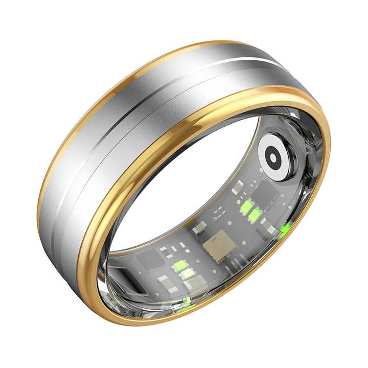 O2 Heart Rate Ring R06 Smart Ring - Heart Rate & Blood Oxygen Monitoring