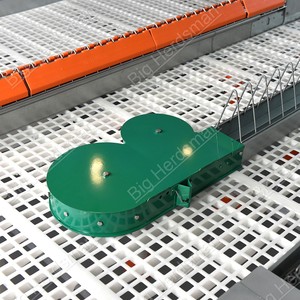 Système d'alimentation et d'abreuvement automatique pour poulets – Équipement pour poulets de chair, reproducteurs et volailles – Ligne d'alimentation en chaîne pour mangeoires à cloches - Product Image 6