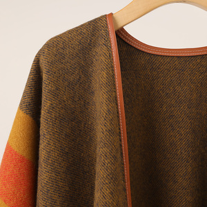 10% <span class=keywords><strong>cachemire</strong></span> 90% laine marque femmes <span class=keywords><strong>Poncho</strong></span> hiver dames gland chaud concepteur <span class=keywords><strong>cachemire</strong></span> Cape écharpes châle - Product Image 2