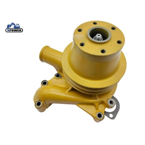 Pompe à eau pour moteur diesel 6D105 S6D105, pièces de machines de construction pour excavatrices PC200-2 PC200-1 PC200-3 PC200-5, 6136-61-1601 - Product Image 1