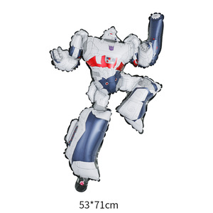 Venta al por mayor <span class=keywords><strong>película</strong></span> <span class=keywords><strong>de</strong></span> dibujos animados Robot aluminio globo trabajador Hornet ELEGE tanque para juguetes <span class=keywords><strong>de</strong></span> <span class=keywords><strong>los</strong></span> niños decoración <span class=keywords><strong>de</strong></span> fiesta <span class=keywords><strong>de</strong></span> feliz cumpleaños - Product Image 2