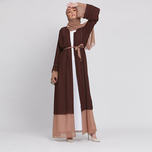 Jupe Musulmane Robe Kaftan Vêtement Islamique Robes Musulmanes Abaya <span class=keywords><strong>Simple</strong></span> <span class=keywords><strong>Boubou</strong></span> Africain Grande Taille Couleur Unie <span class=keywords><strong>Femme</strong></span> Polyester - Product Image 5