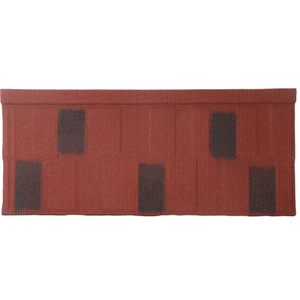 Tuile de toiture en métal revêtue de pierre, design shingle, option bicolore, différentes épaisseurs, longue durée de vie, résistante aux intempéries - Product Image 5