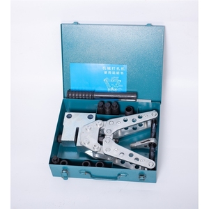 Machine de poinçonnage manuelle mécanique pour acier cornière, modèle NB 10GCKJ 21, pour barres omnibus en cuivre et aluminium, plaques de fer plates et poutres transversales - Product Image 1