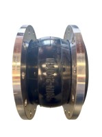BS4504 PN10 Joint de dilatation en caoutchouc EPDM à bride forgé basse pression Joint SUS304 reliant les conduites d'eau 1pc quantité minimale de commande garantie de 3 ans