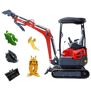 Mini-Pelle 1 Tonne 1,8 Tonne 2 Tonnes Engin de Chantier Rénovation Démolition Petite Excavatrice - Product Image 2