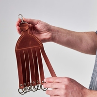 Lanière d'appel de canard en cuir véritable Leurres de canard Leurres de chasse d'oiseaux Sangle de transport de canard Autres accessoires de chasse
