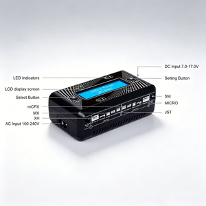 เครื่องชาร์จอัจฉริยะ UP-S4AC กำลังไฟต่ำ 28W รองรับไฟฟ้ากระแสตรงและกระแสสลับทั่วโลก ช่องเสียบหลายประเภท สำหรับแบตเตอรี่เครื่องบินสำรวจภูมิประเทศแบบ VTOL - Product Image 1