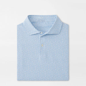 Designs Été Logo personnalisable Manches courtes Dry Fit Soft Sports Imprimé Hommes 88% Poly 12% Spandex Polo Golf Shirt - Product Image 1