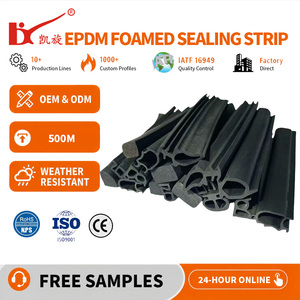 Tira de Sellado de Espuma Resistente a la Intemperie, Goma Esponjosa EPDM para Puerta de Coche, Maletero, Capó, Resistente a los Rayos UV y al <span class=keywords><strong>Ozono</strong></span>, Aislamiento Acústico, OEM - Product Image 2