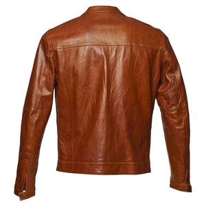 Veste en cuir pour hommes Manteau en duvet Manteaux de printemps en vrac pour hommes Veste en cuir PU pour hommes - Product Image 2