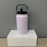 Nouvelle Tendance : Gobelets Isothermes Américains en Acier Inoxydable de 50 oz avec Couvercle, Personnalisables par Sublimation et Revêtement Poudré, Maintien Thermique 6-12 Heures