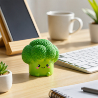 Jouets sensoriels anti-stress pour enfants et adultes, mini fruits et légumes à remontée lente, jouets sensoriels à presser, boîte mystère surprise