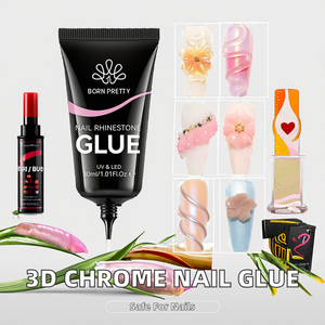 <span class=keywords><strong>Pegamento</strong></span> de <span class=keywords><strong>Uñas</strong></span> de Gel UV 3D Cromado, 30 ml, Súper Fuerte, Sin Necesidad de Limpiar, <span class=keywords><strong>para</strong></span> Esculpir con Piedras de Estrás, Arte de <span class=keywords><strong>Uñas</strong></span>, Manualidades - Product Image 2