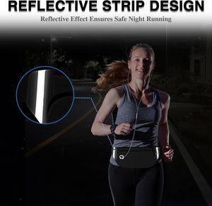 Muestra gratuita de riñonera deportiva para correr y trotar, para deportes al aire libre, bolsa de viaje con cinturón impermeable para teléfono. - Product Image 5