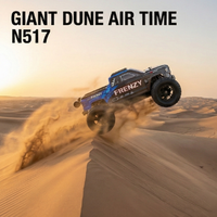 Voiture RC HOSHI N517 Frenzy 1/12 Brushless 70 km/h 4x4 haute vitesse tout-terrain, Monster Truck RTR Rock Crawler avec 3 batteries