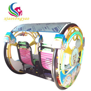 HC014 HC014 Precio de Fábrica, Atracción Comercial para Parque de Diversiones, Coche Giratorio de Fibra de Vidrio con Rotación de 360 Grados, Motor de 240w, 60-110m/min - Product Image 3
