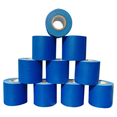 High Quality Blue Color Rubber Water Activated Single Sided Heat-Resistant PVC Masking Tape