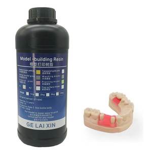 Resina De Impressão 3D Dentária Resina De Goma Dental Fácil de Fundir e Resealable 3D Impresso Dentaduras Flexíveis Goma Tissues Resina - Product Image 1
