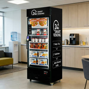 HAHA自動販売機550F AI視覚認識冷凍庫マシン冷凍ドリンクスナックSDK遠隔監視クレジットカードQRコードオフィスジム - Product Image 1