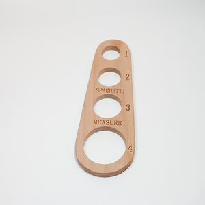 Outil de cuisine spécial Spaghetti Règle de mesure Spot 4 trous en bois Nouilles Spaghetti Mesureur Règle - Product Image 2