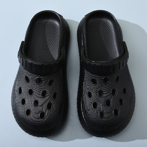 Crocs – pantoufles d'été à semelles épaisses pour hommes, antidérapantes, respirantes, talon plateforme de 3.5cm, chaussures d'eau - Product Image 4